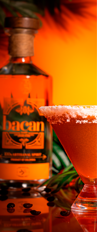 Recipe for Bacana Split cocktail made with Bacan Guaro aguardiente